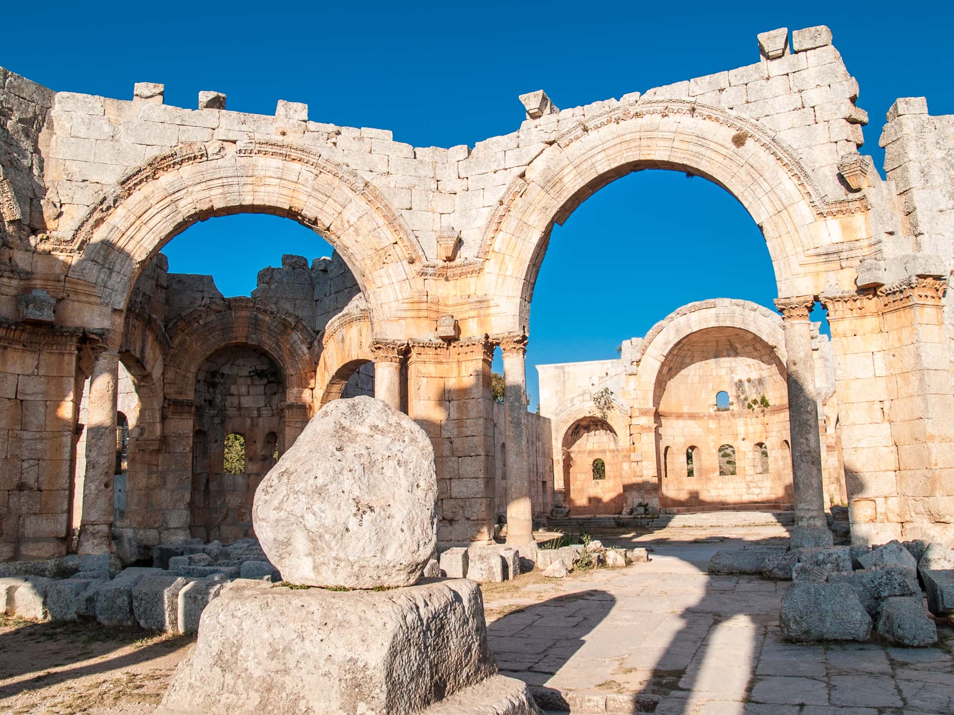 Aleppo Countryside St. Simeon Monastery